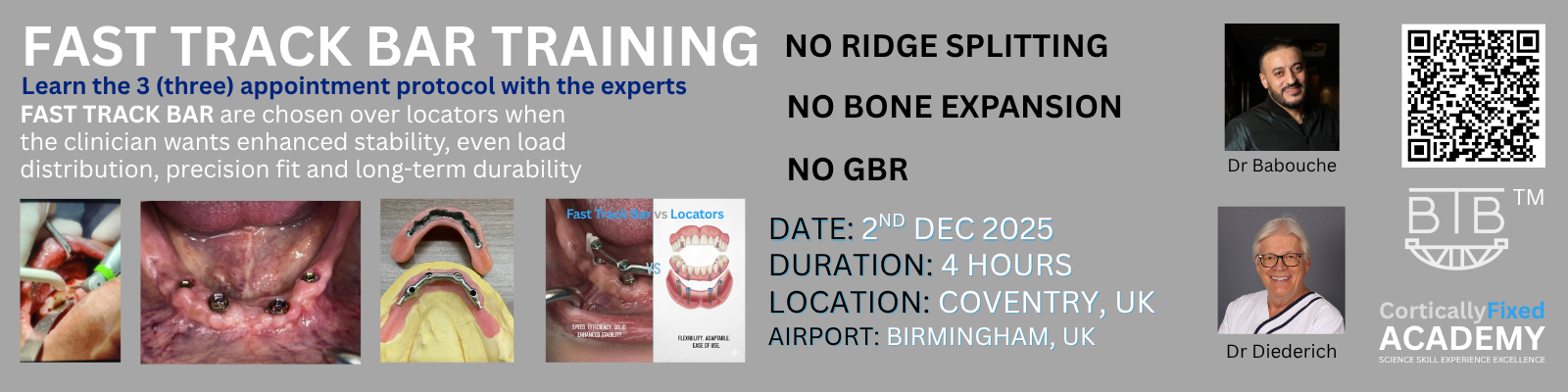 FTB Training banner